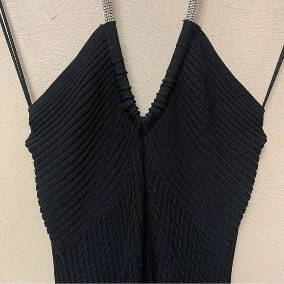 Jonathan Simkhai Sadira Dress in Black Size Small NWT New - Picture 7 of 16